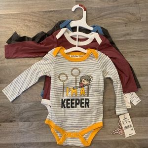 3 piece Harry Potter onesies